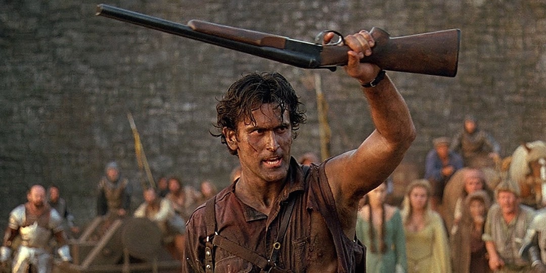 Bruce Campbell in Army Of Darkness, which if you didn't know that... what the fuck.