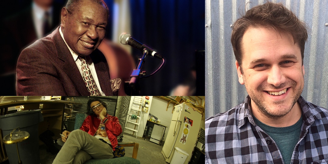 Clockwise from top left: Freddy Cole plays the Union Theater on June 20; Dean Bakopoulos reads at Room of One's Own on June 20; and Drainolith plays Mickey's Tavern on June 21.