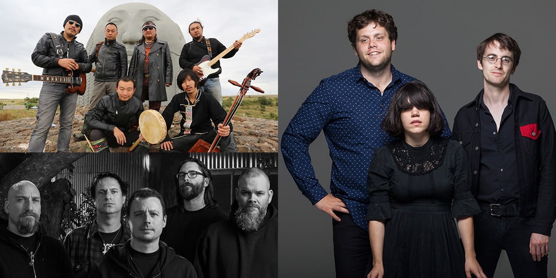 Clockwise from bottom left: Neurosis plays the Majestic on August 2, Hanggai plays Olbrich Park on July 30, and Screaming Females plays The Frequency on July 31.
