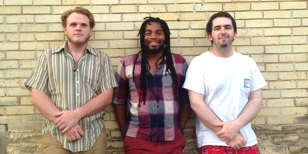 From left to right: Spencer Bible, Daiquiri Rene Jones, and Coby Ashpis. Photo by Scott Gordon