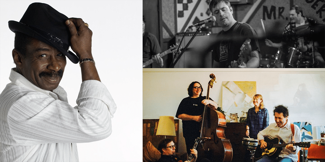 Clockwise from left: A benefit for Charlie Brooks at the Knuckle Down Saloon on November 8, Sinking Suns at Mickey's on November 6, and Yo La Tengo play the Barrymore on November 6.