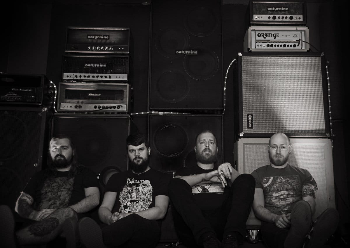 Bereft are, from left to right: Alex Linden, Jerry McDougal, Zach Johnson, and Cade Gentry.