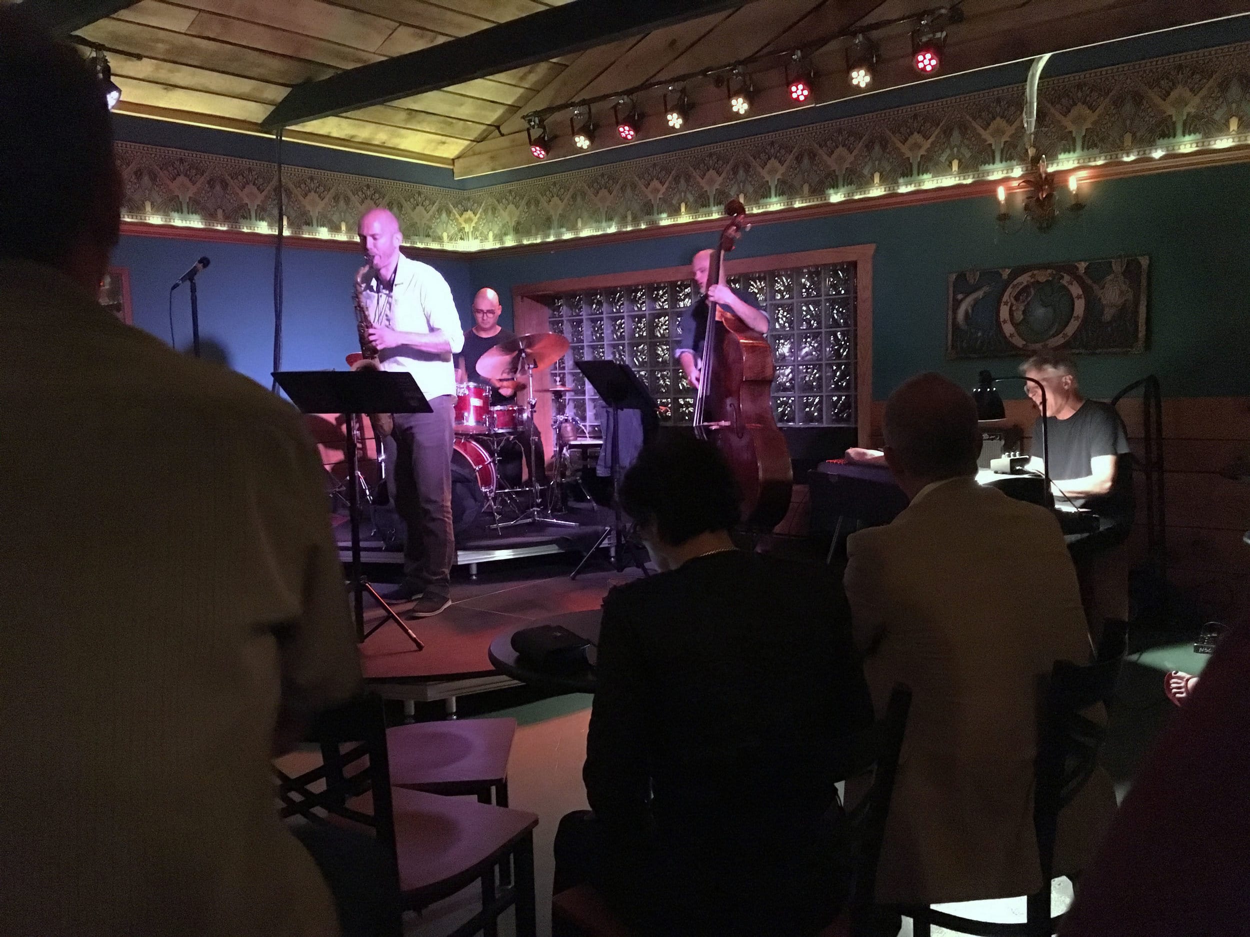 The Tony Barba Quartet performing in August at the North Street Cabaret. Photo by Scott Gordon.