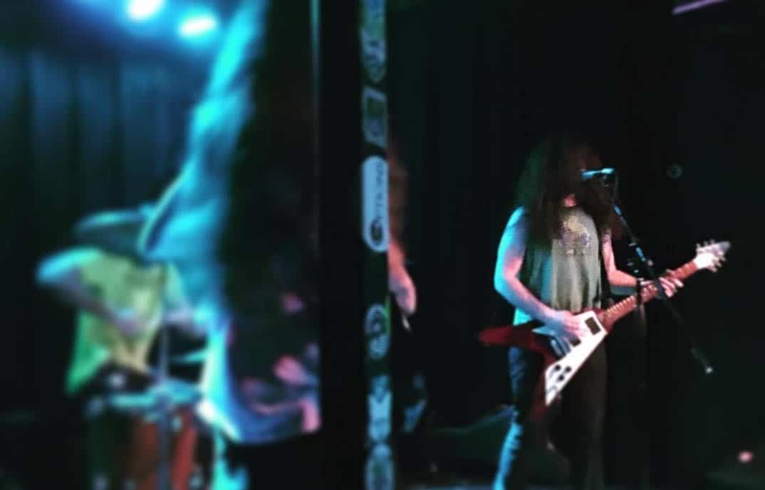 Oozing Wound performing at The Frequency in October 2016. Photo by Scott Gordon.