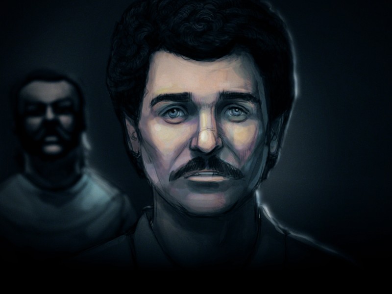 A theoretical scenario involving Tom Monfils is animated by Dano Johnson of Collection Agency Films. Still courtesy of Monfilm, LLC.